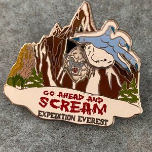 Walt Disney World Expedition Everest Pin w/ Yeti (2013)